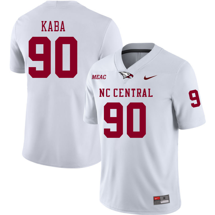 Men-Youth #90 Karfa Kaba North Carolina Central Eagles 2023 College Football Jerseys Stitched Sale-W